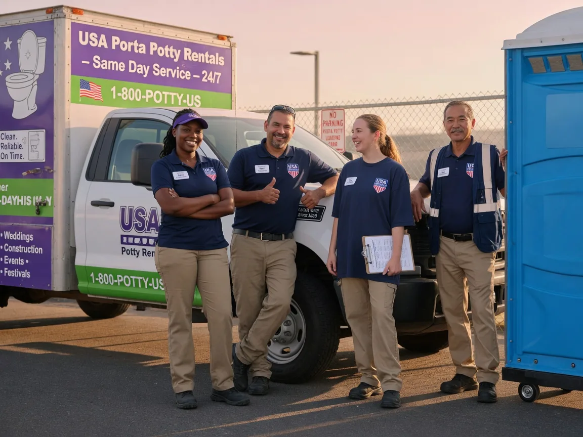 Porta Potty Rental company in Kingston, GA